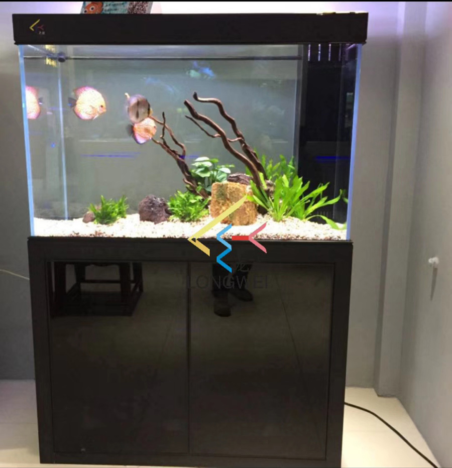 家庭客廳定做淡水草缸——龍威水族