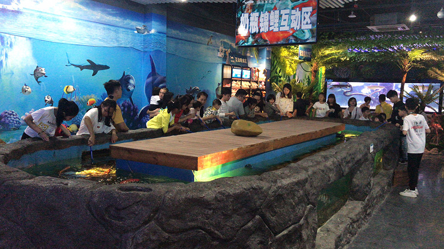 海洋館建設 竣工 營業 廣東汕頭蓮花峰海洋文化館